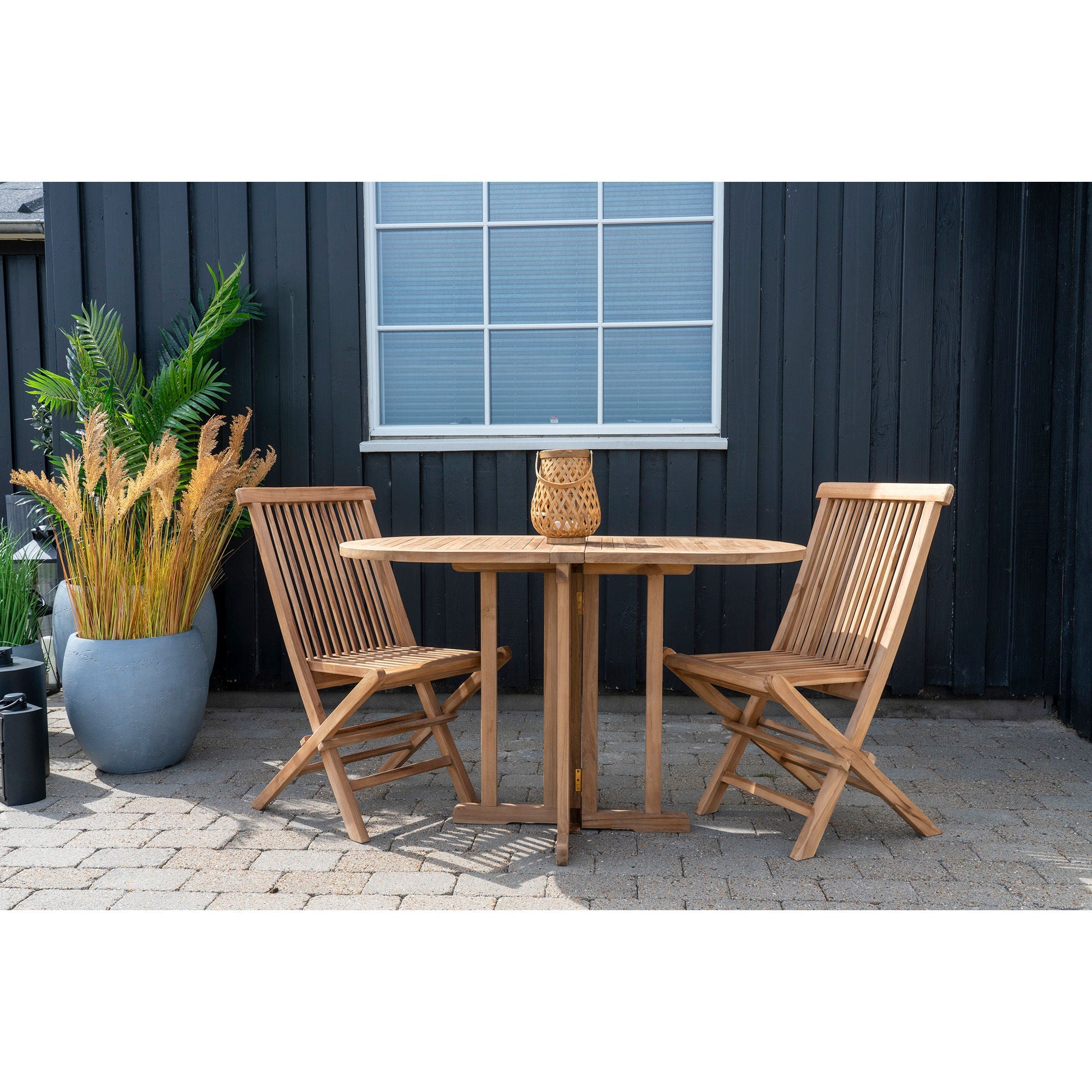 Huis Noordse Toledo Teak Dining Chair - Set van 2