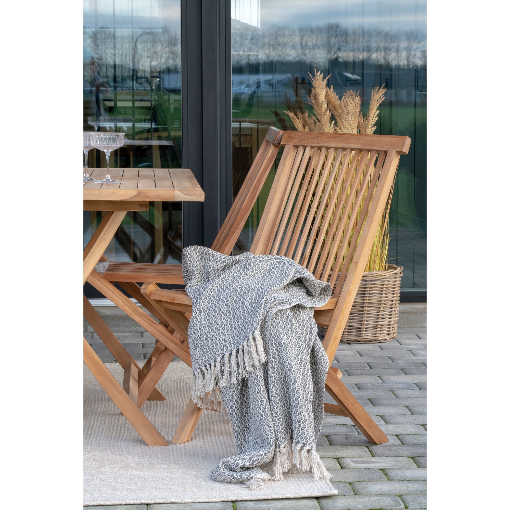 House Nordic Toledo Teak Dining Chair - Uppsättning av 2