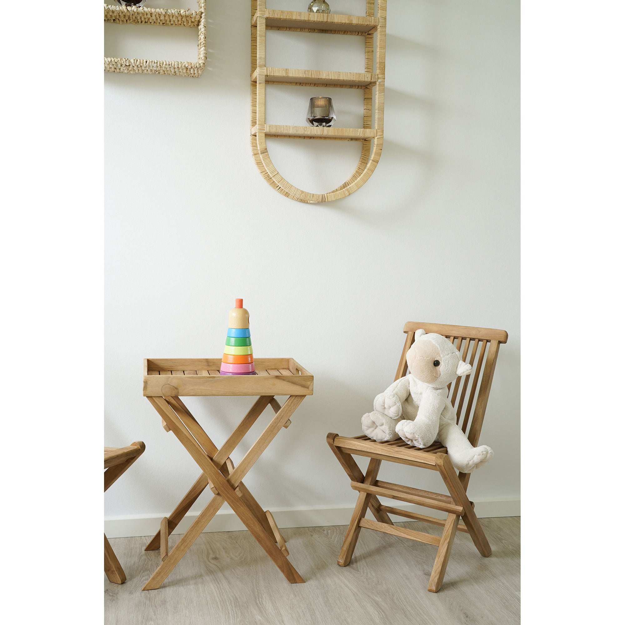 House Nordic Toledo Kids Teak Chair - Set of 2