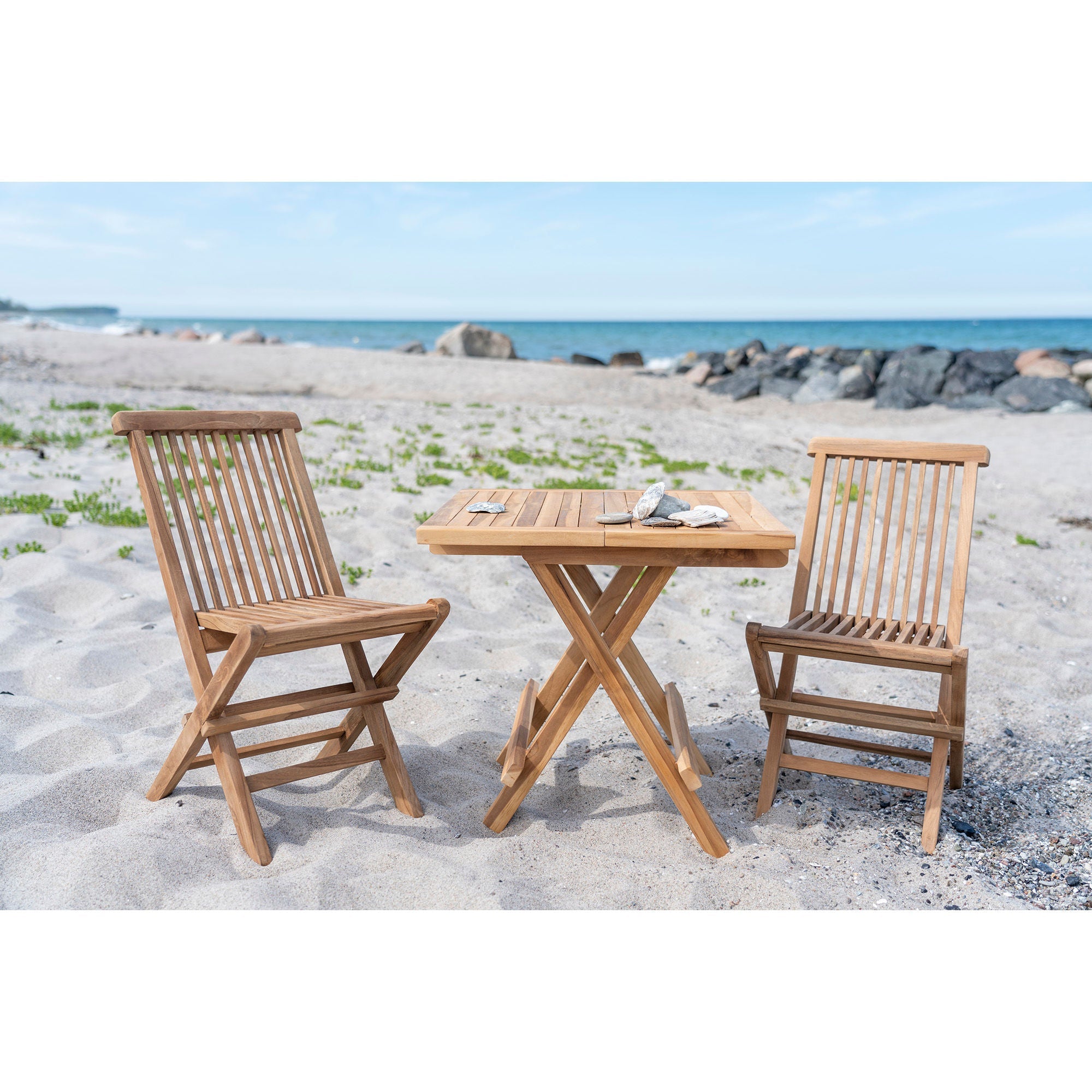 Haus Nordic Toledo Kids Teak Stuhl - Set von 2