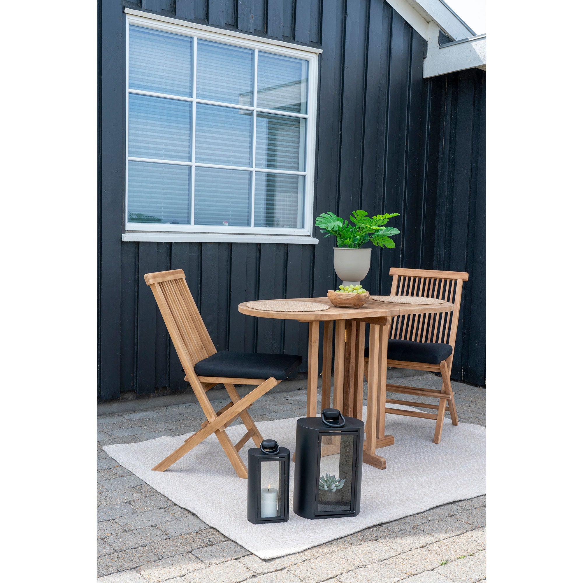 Huis Noordse Huelva Teak Balcony Table