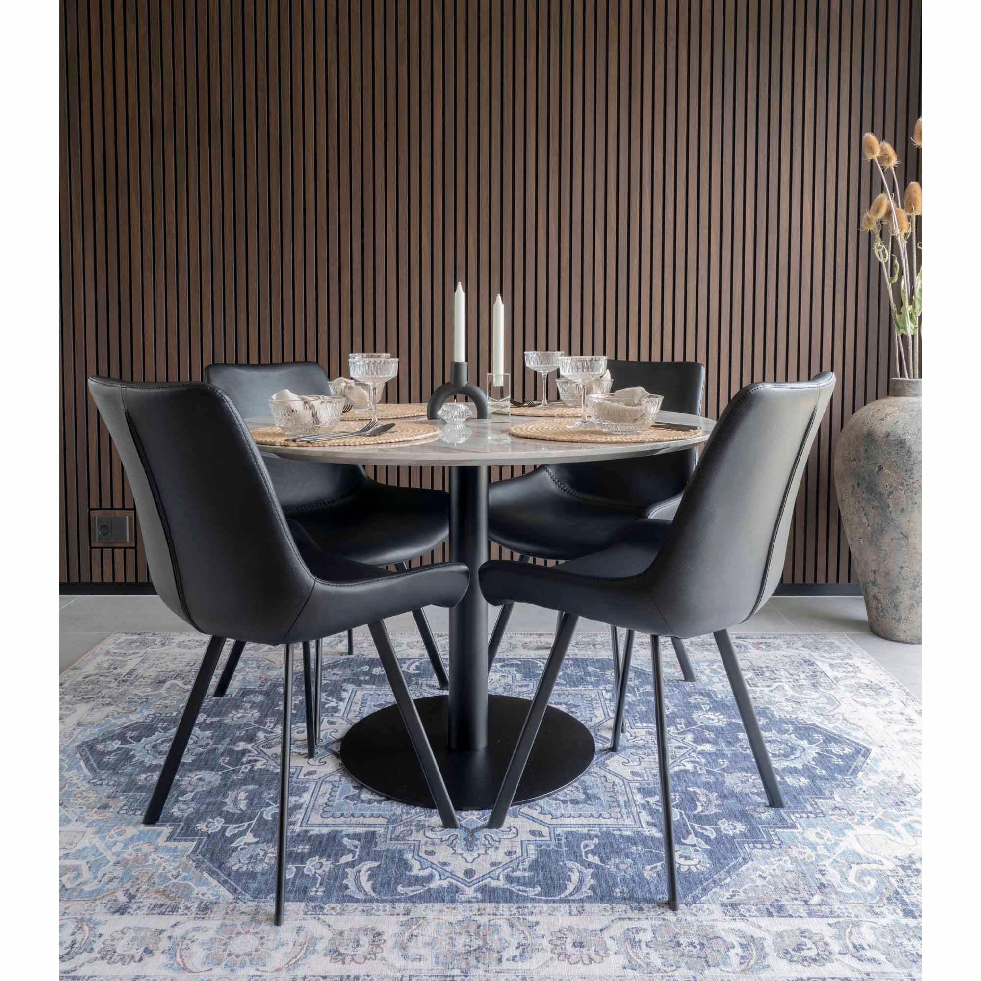 Silla de comedor Nordic Memphis de la casa - Juego de 2