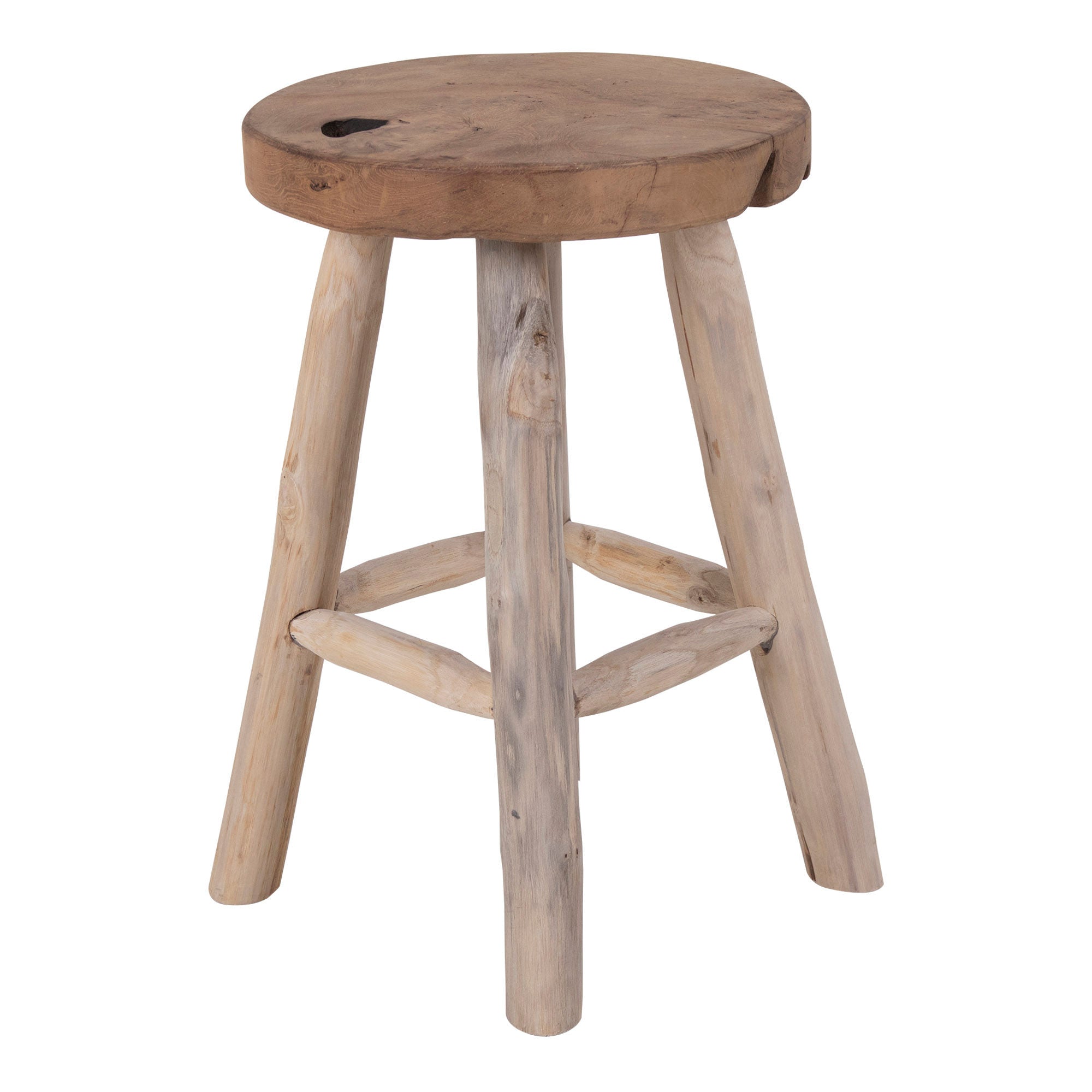 Haus nordisch badia teak stool