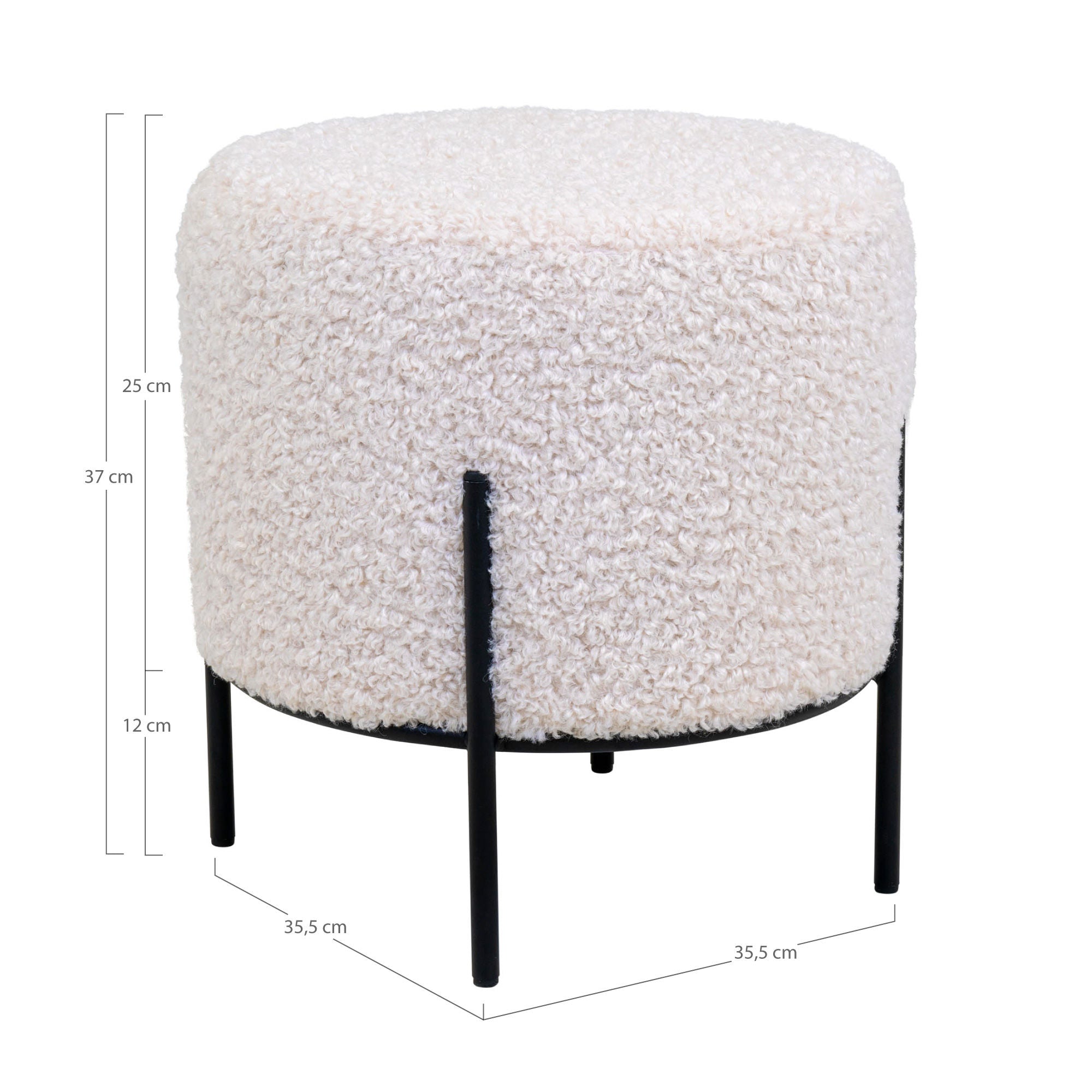 房屋北欧Alford Pouf