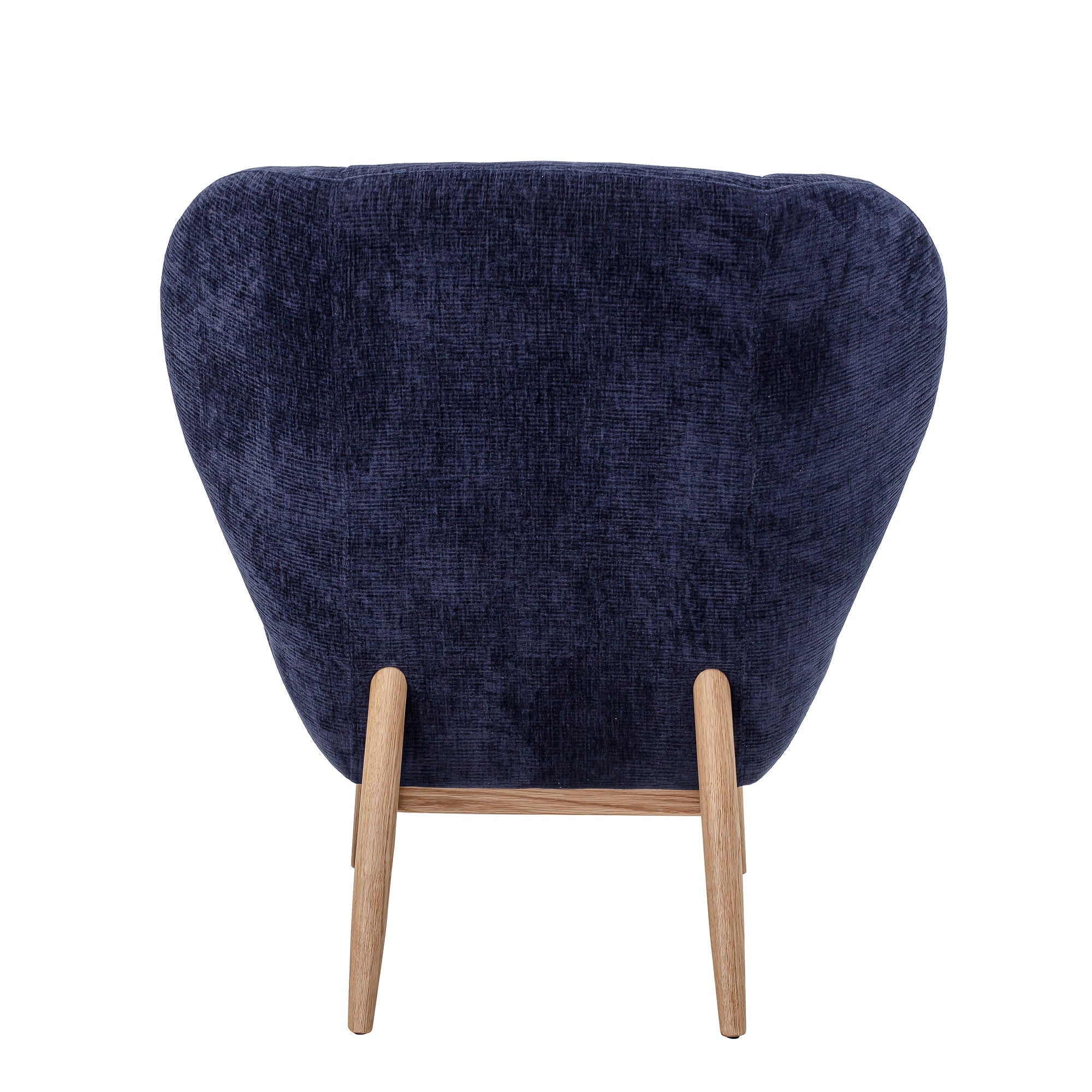 Bloomingville Eable Lounge Chair, Blau, Polyester