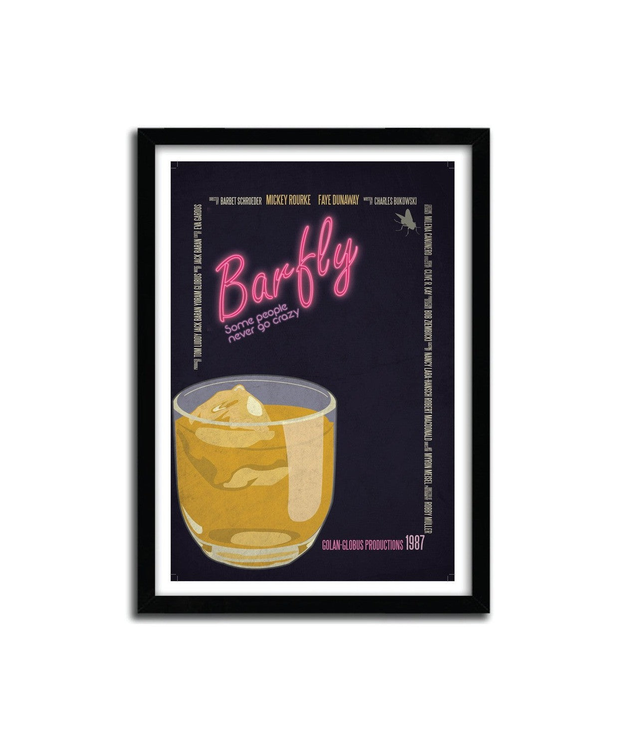 Affiche Barfly par Aycan Yilmaz