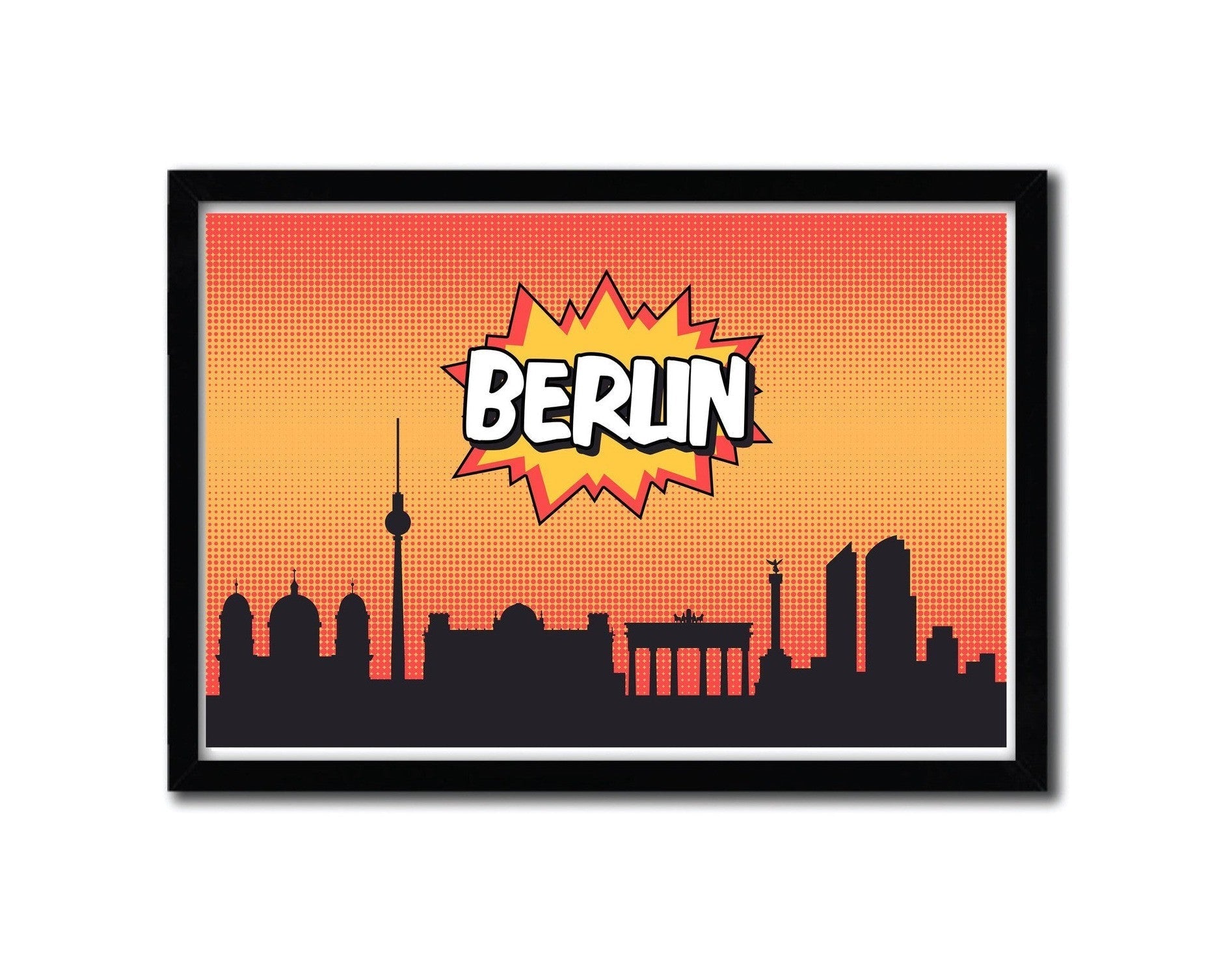 Affiche Berlín par octavian mielu