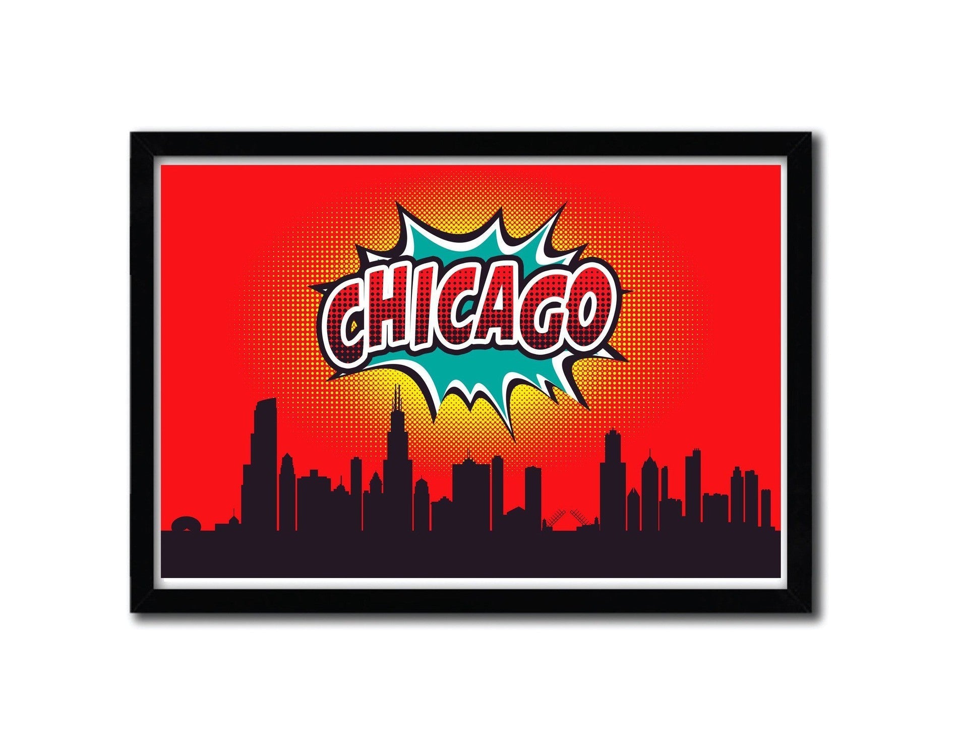 Affiche Chicago par ottavian Mielu