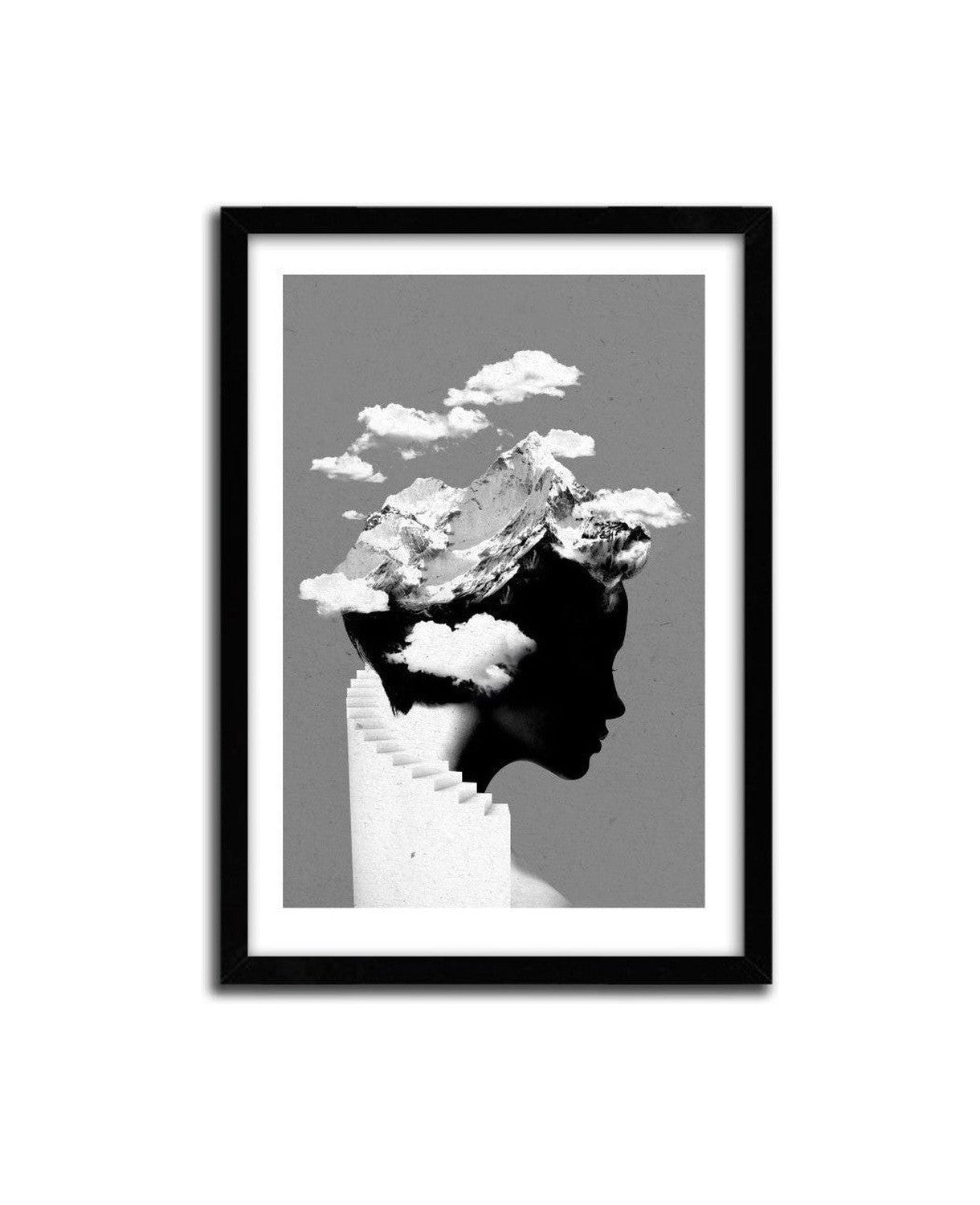 Affiche Cloudy af Robert Farkas