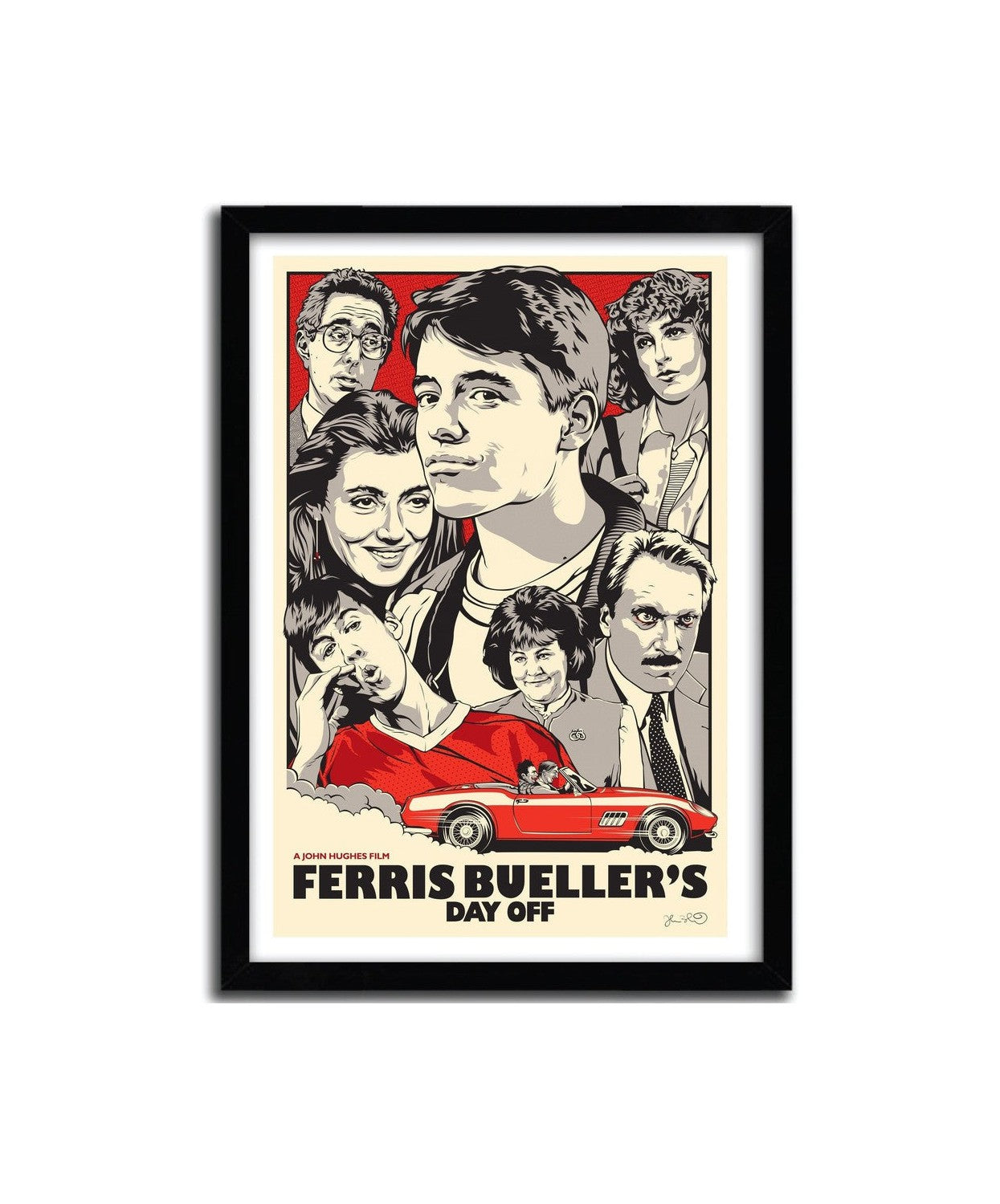 effiche ferris buelles par joshua budich