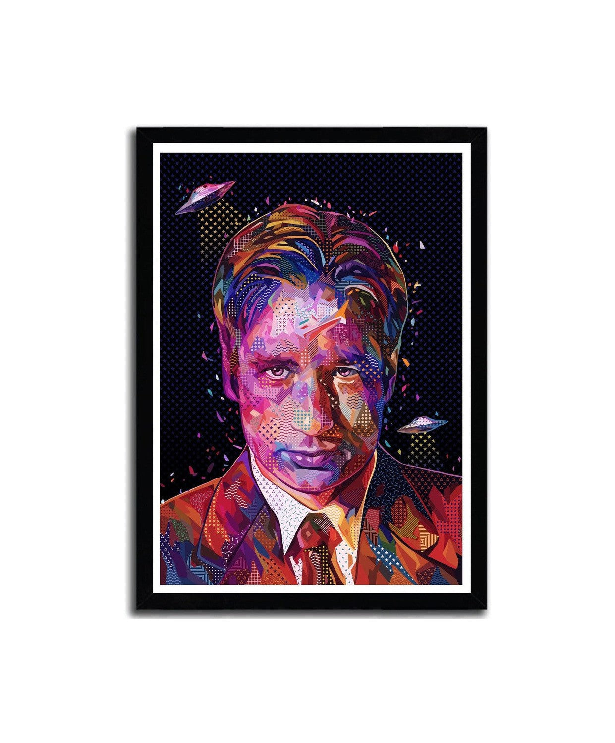 Affiche Fox Mulder par Alessandro Pautasso