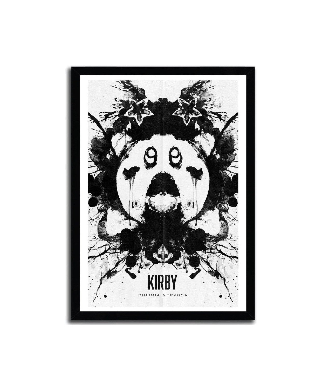 affiche kirby blot par barrett biggers