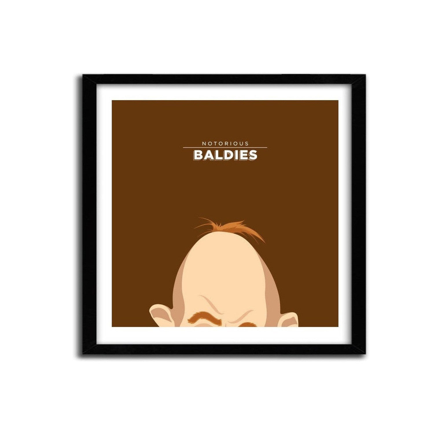 Affiche Notorious Baldie SLOTH - THE GOONIES by Mr Peruca