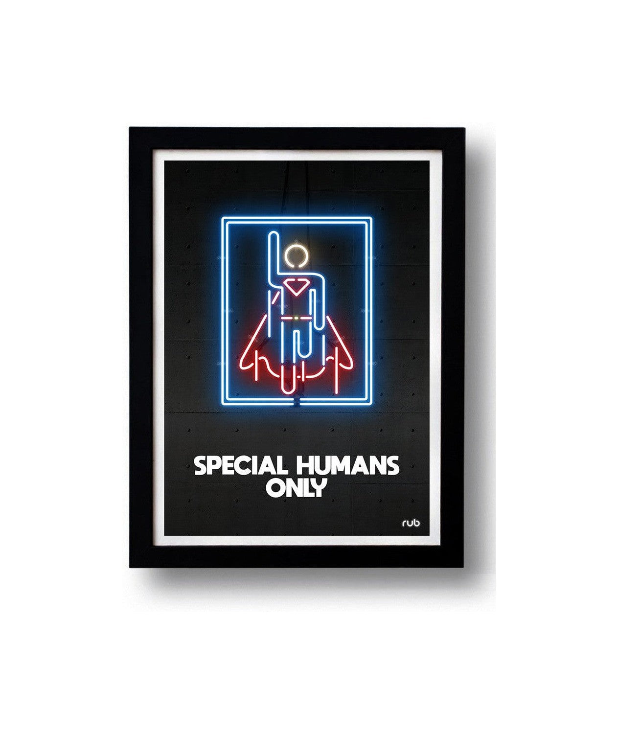 Affiche Special Humans Solo II di Rub