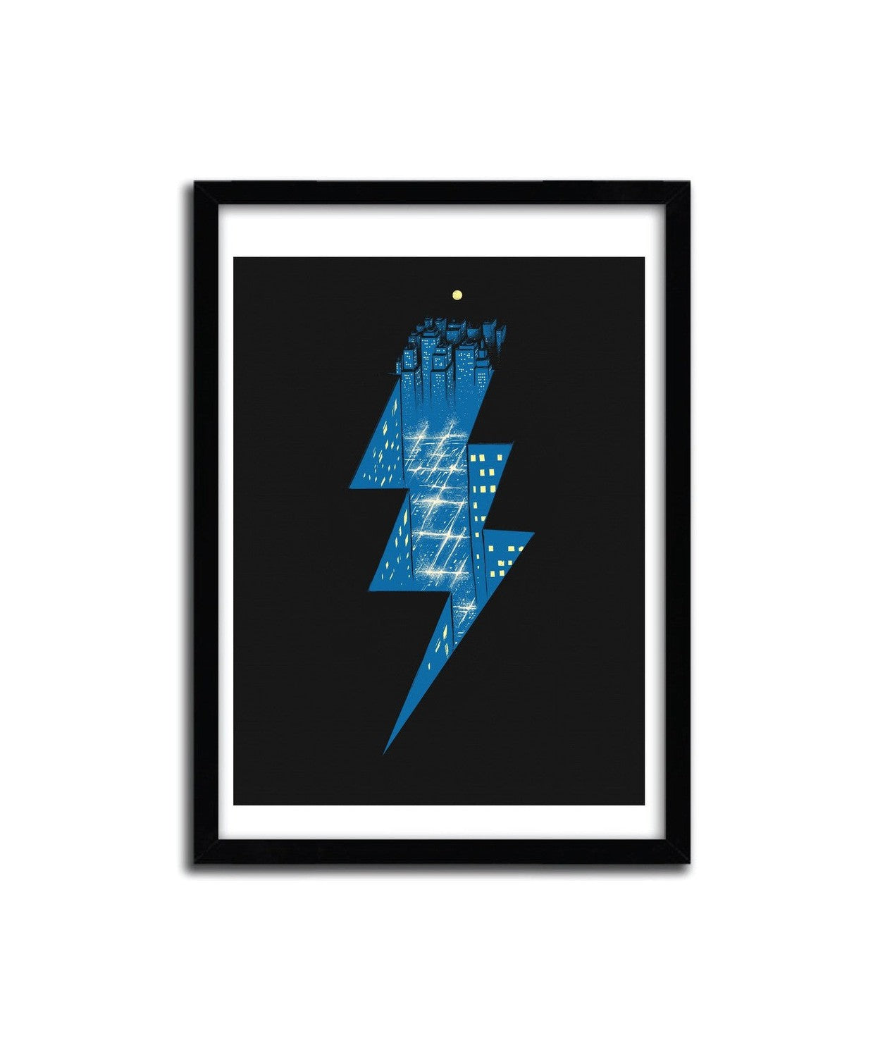 Affiche Thunder City af Carbine