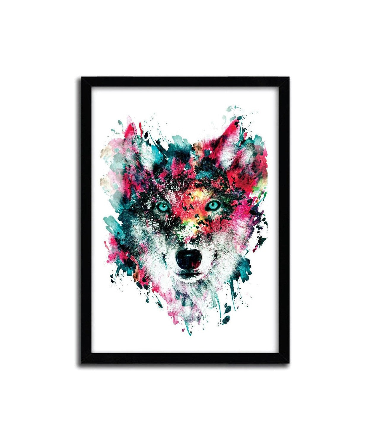 Affiche wolf II par Riza Peker