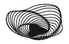 Alessi Trinity Bask Bowl, zwart