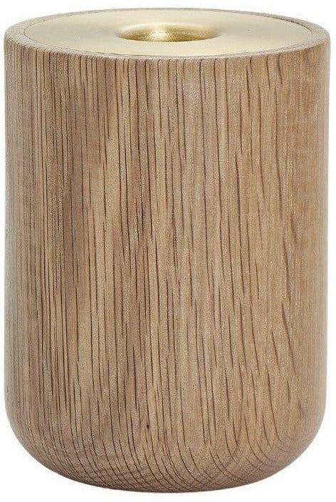 Andersen Furniture Oak Nordic Candlestick, Large