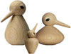 Architectmade Kristian Vedel Bird Familie (Set mit 3), natürliche Eiche