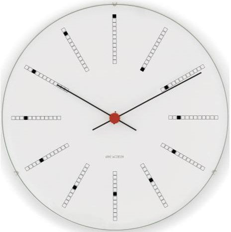 [product_category]-Arne Jacobsen Bankers Wall Clock, 29cm-Arne Jacobsen-5709513436409-43640-ARN-1