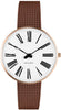 Arne Jacobsen Roman Watch Ø34, rosé/kupariverkko