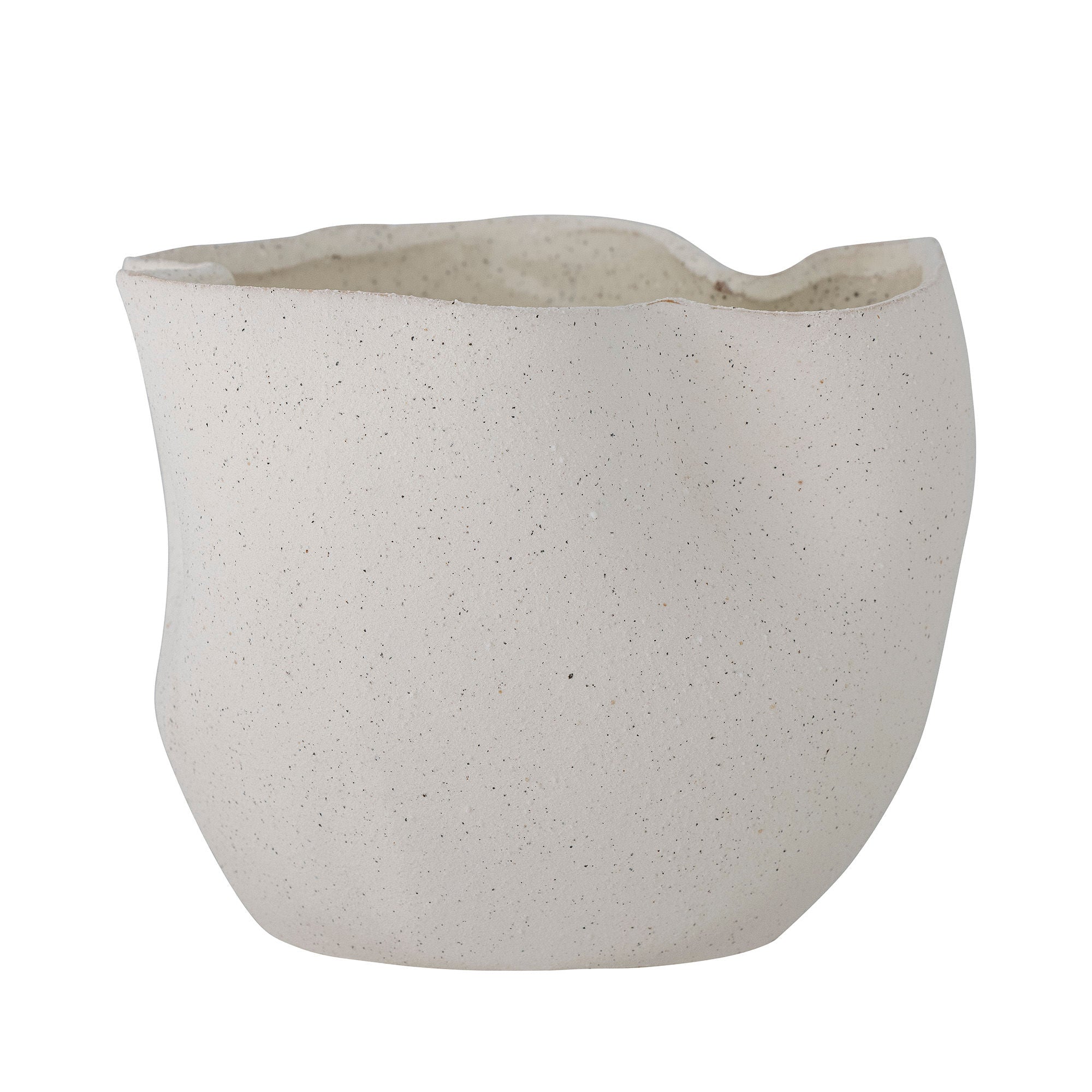 Bloomingville Sanam Flowerpot, hvitt, steingods