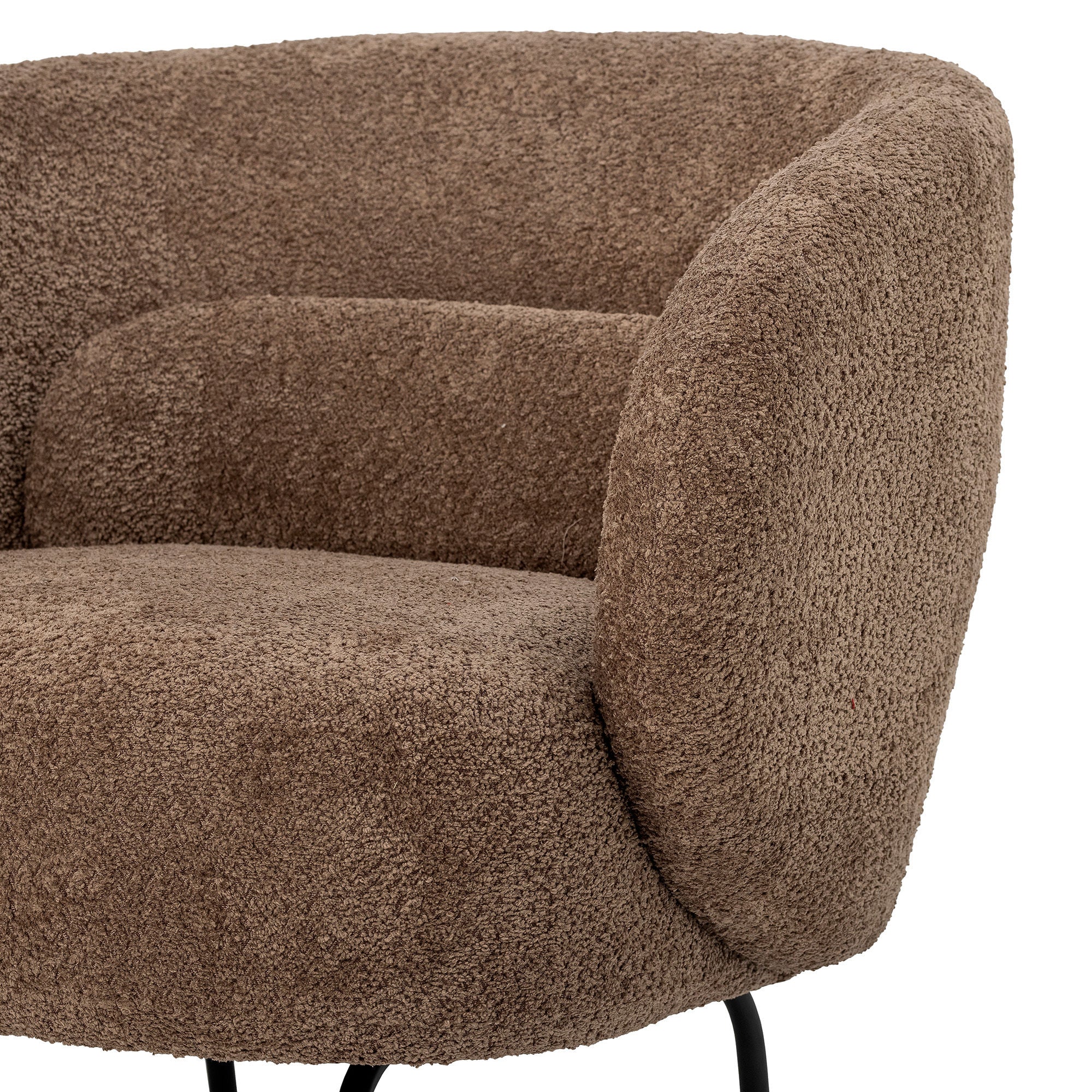 Bloomingville Harry Lounge stol, Brown, Polyester