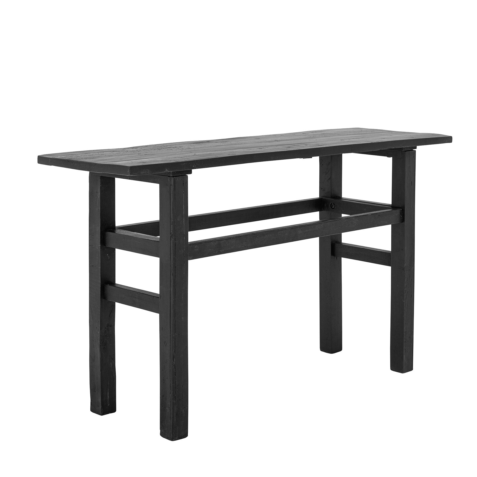 Bloomingville Riber Console Table, svart, återvunnet trä