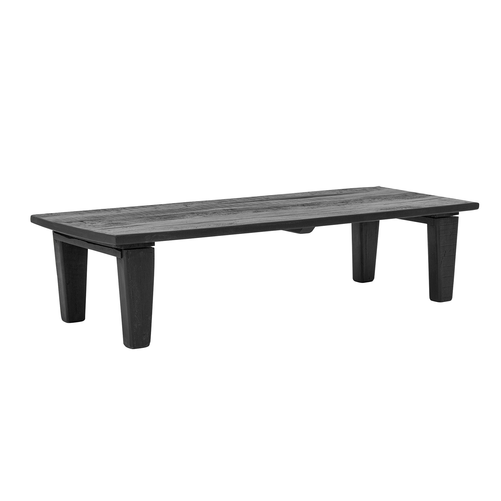 Tavolino Bloomingville Riber, nero, legno di recupero