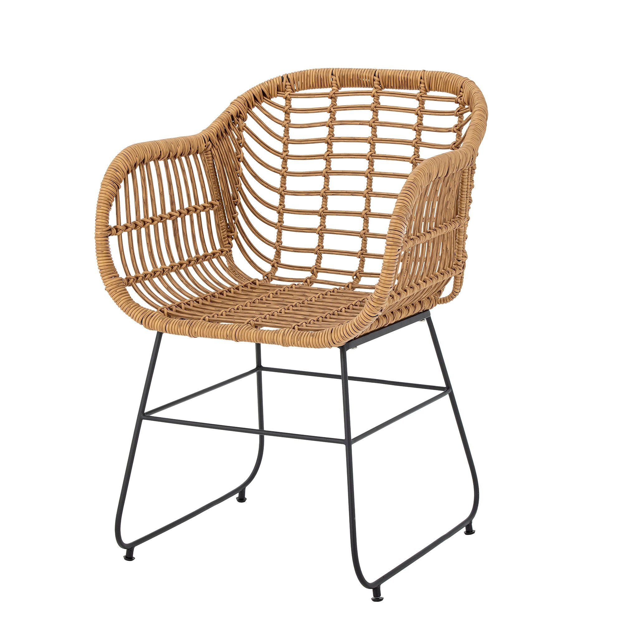 Bloomingville Collin Lounge -tuoli, luonto, Polyrattan