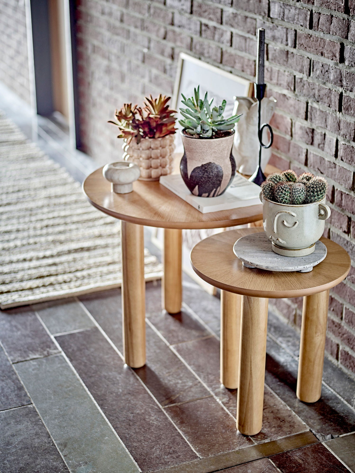 Bloomingville Noma -salontafel, natuur, rubberwood