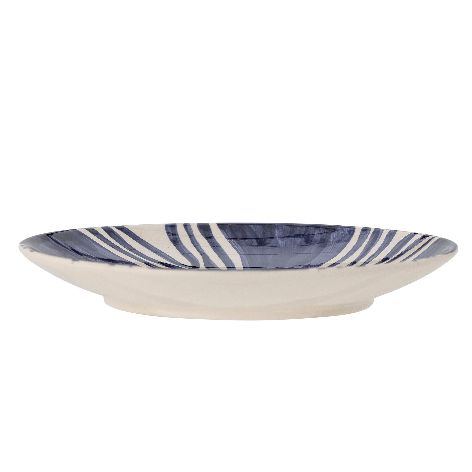 Bloomingville Shama Plate, Blue, Goneware