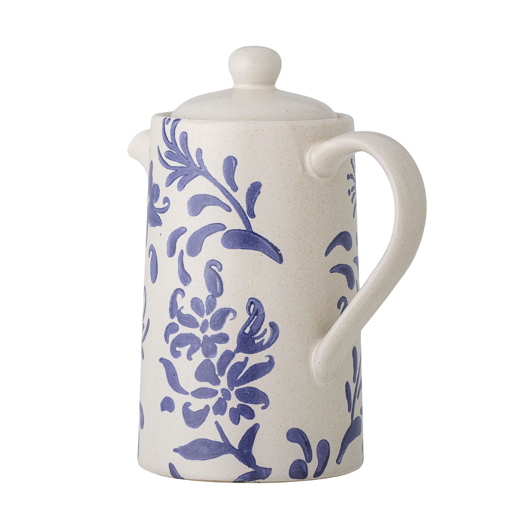 Skapandi safn Petunia Teapot, Blue, Steingware