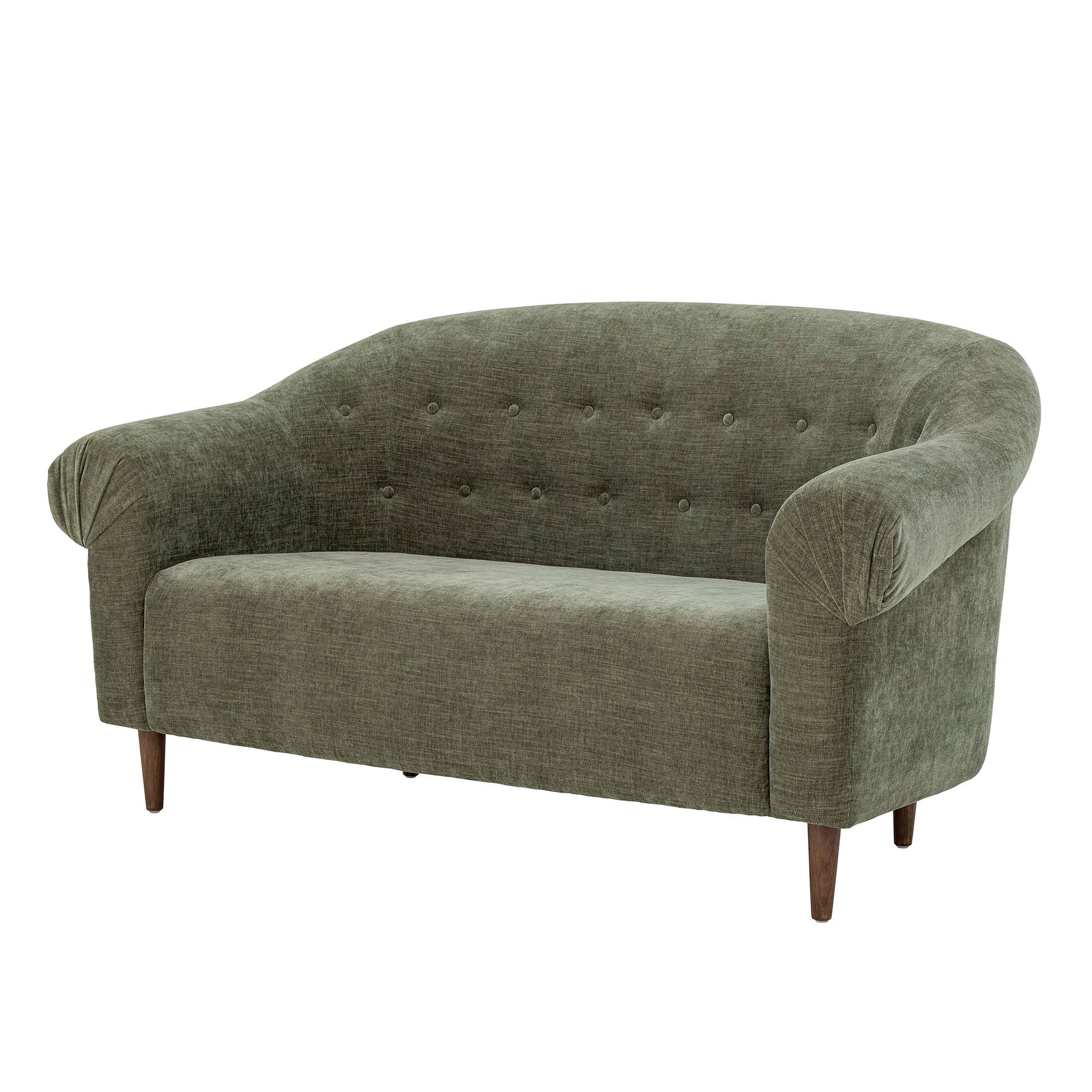 Kreative Sammlung Spencer Sofa, Grün, Polyester