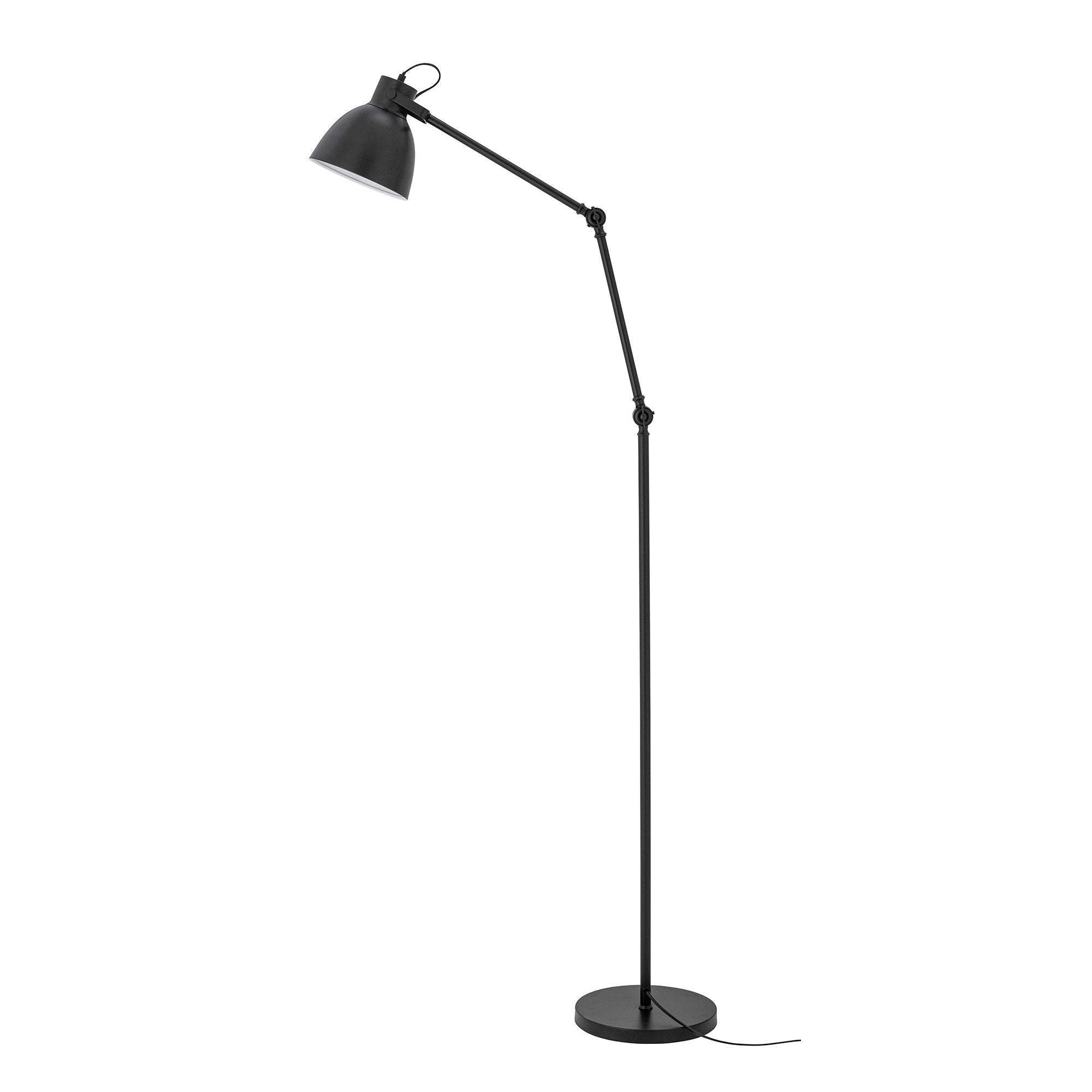 Creative Collection Barca Floor Lamp, Black, Metal