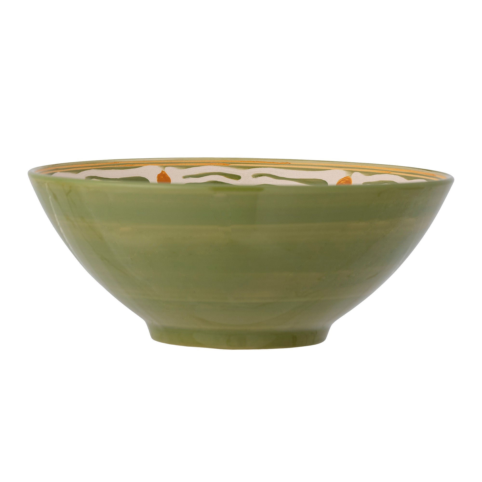 Bloomingville Heikki Bowl, groen, steengoed