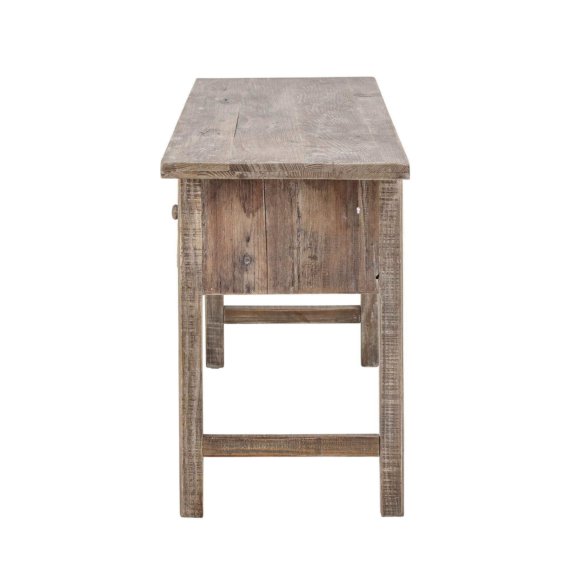 Table de consola de Camden Collection, naturaleza, madera de pino recuperada