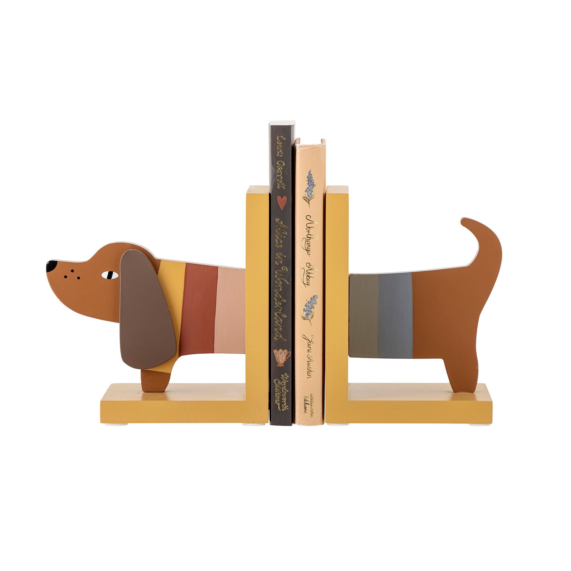 Bloomingville Mini Charlie Bookend，黄色，FSC®100％，MDF