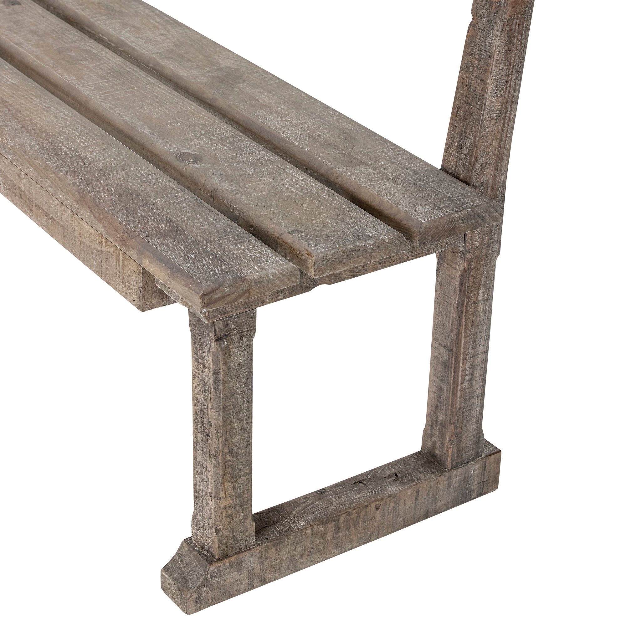 Collezione creativa Portland Bench, Nature, Reclamed Pine Wood