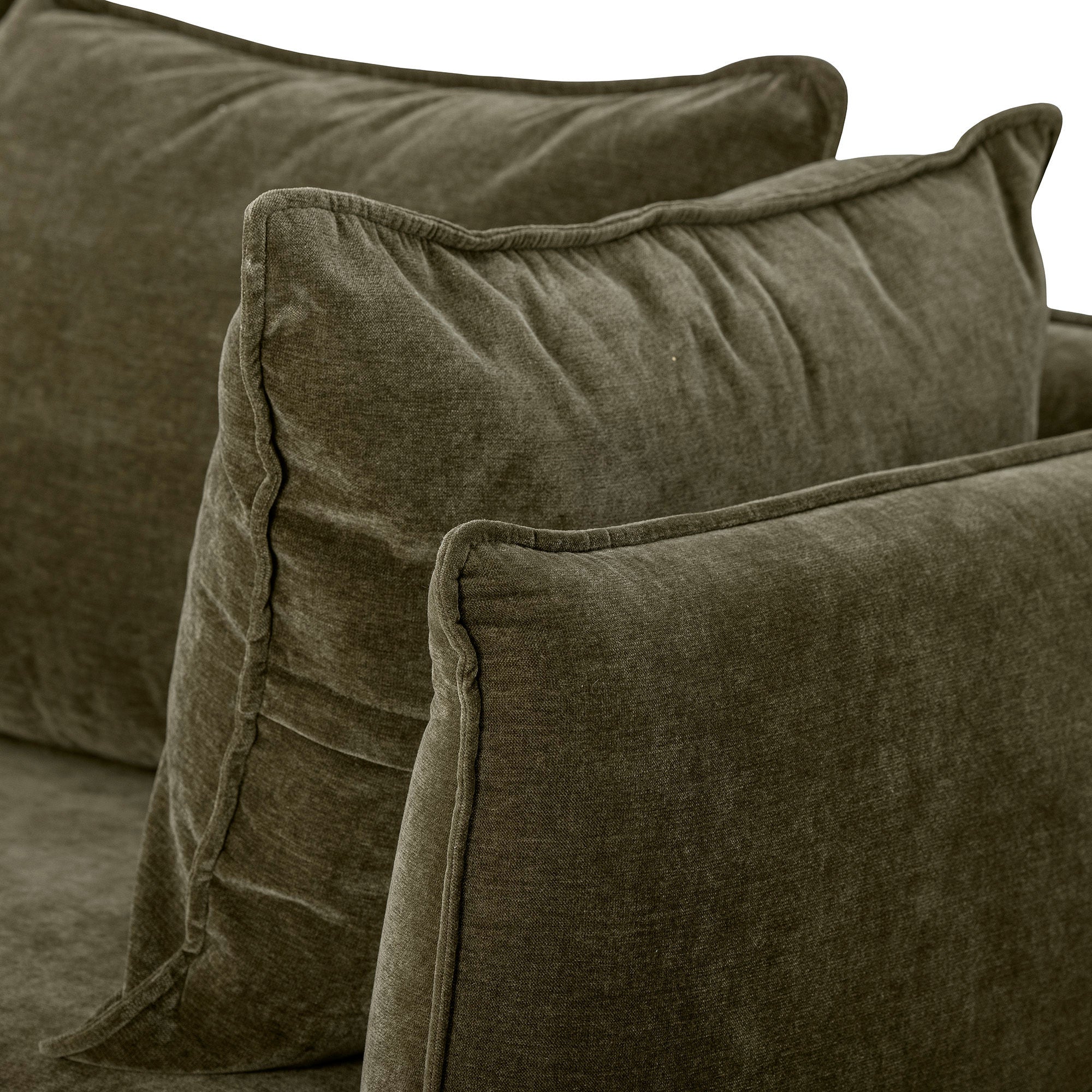Bloomingville Austin sofa, grønn, resirkulert polyester