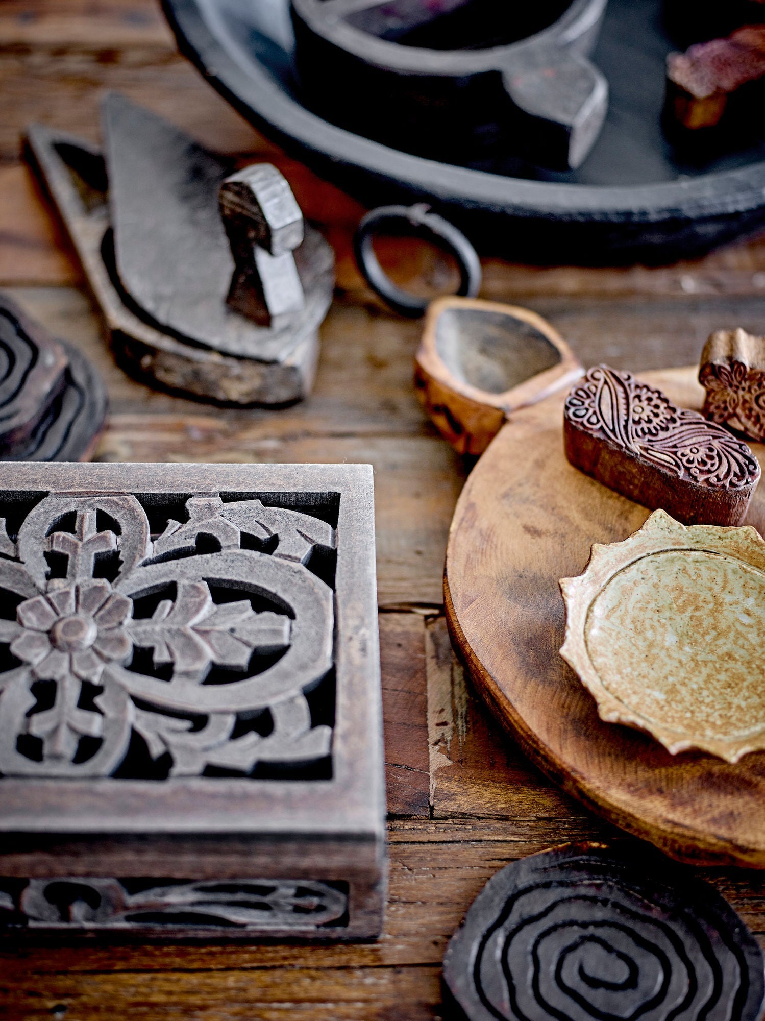 Collezione creativa Tara Tray, natura, legno di recupero