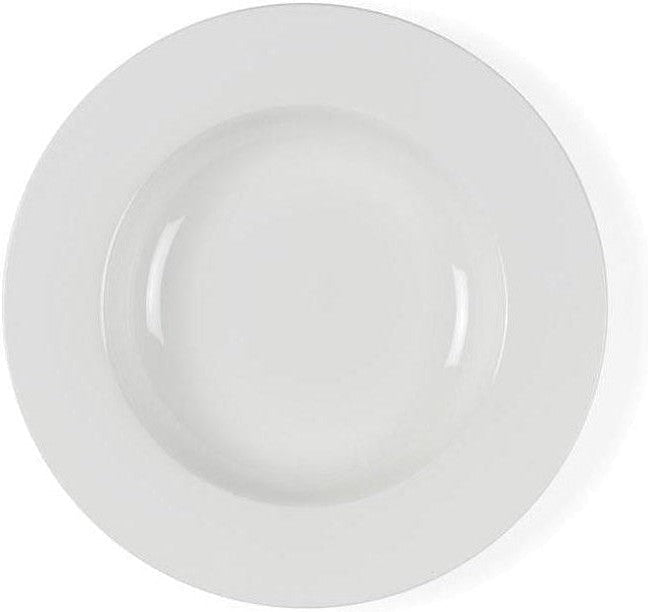 Bitz Deep Plate, White, 23cm