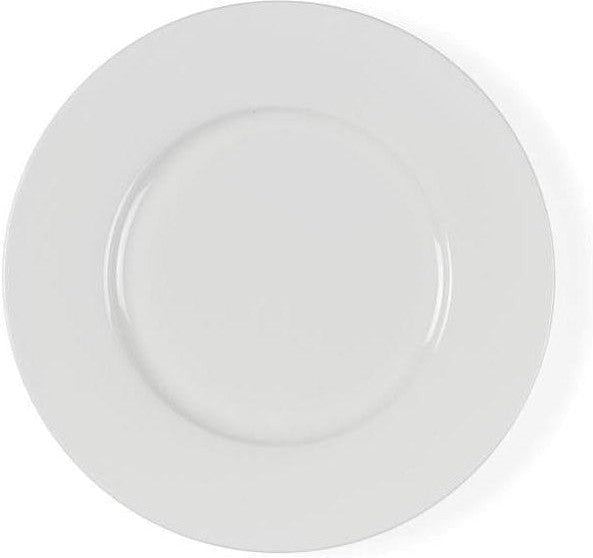 Bitz Dessert Plate, White, 22cm