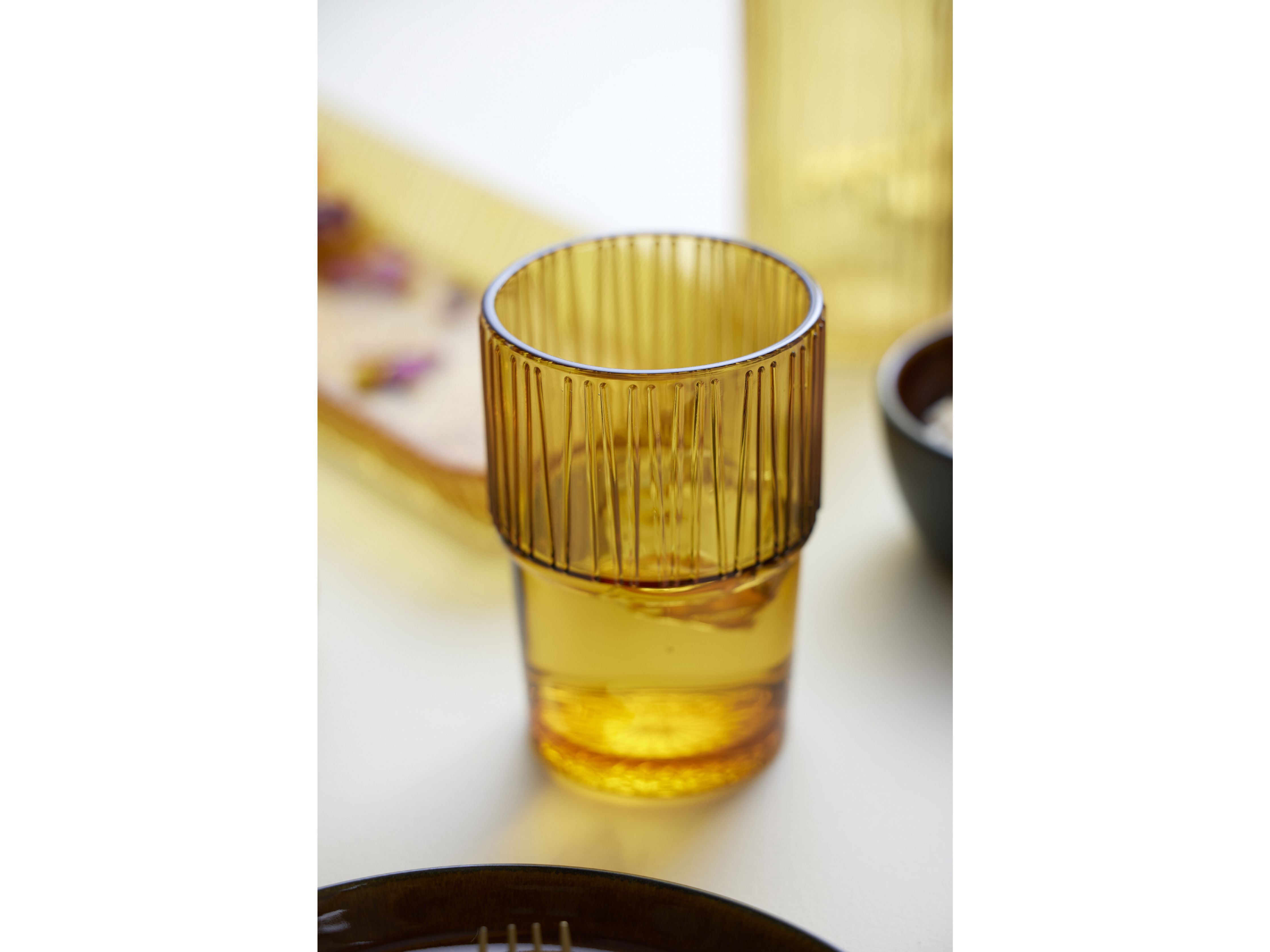 [product_category]-Bitz Kusintha Café Glass 12,5 Cm 38 Cl 4 Pcs, Amber-Bitz-5722000306788-30678-BIT-18