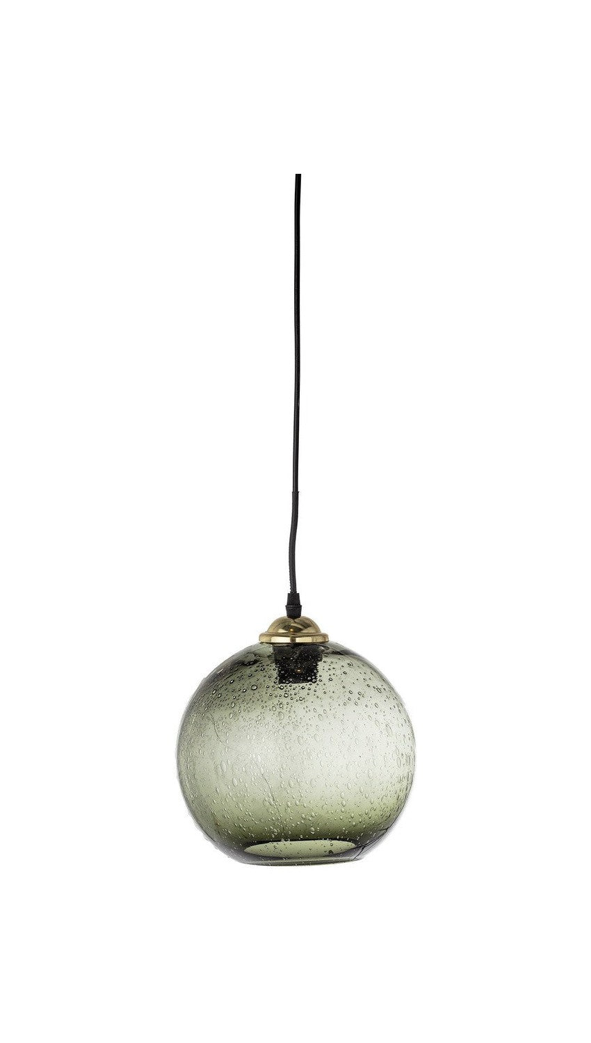 Lámpara colgante de Bloomingville Alber, verde, vidrio