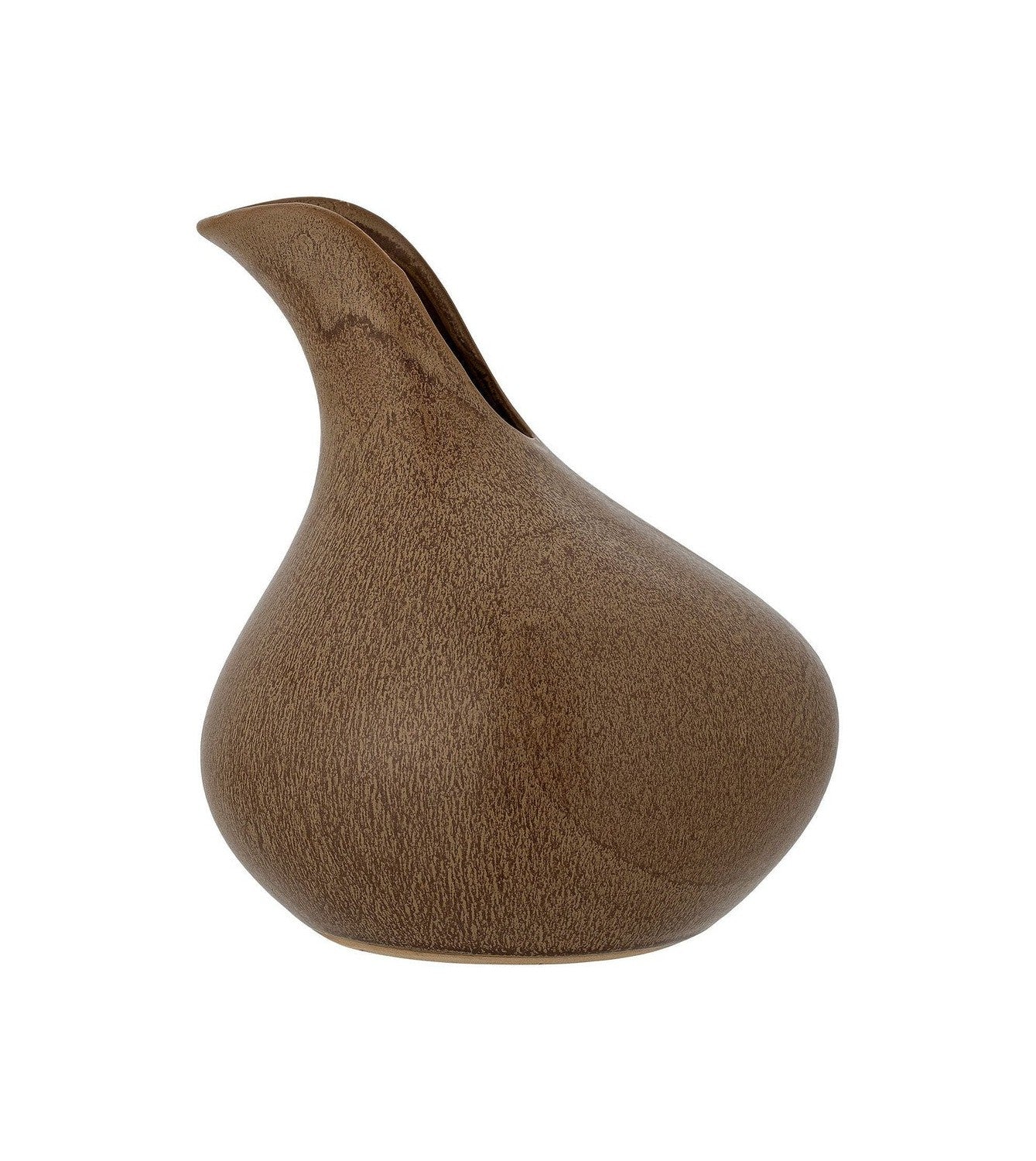Bloomingville Amina花瓶，棕色，石器