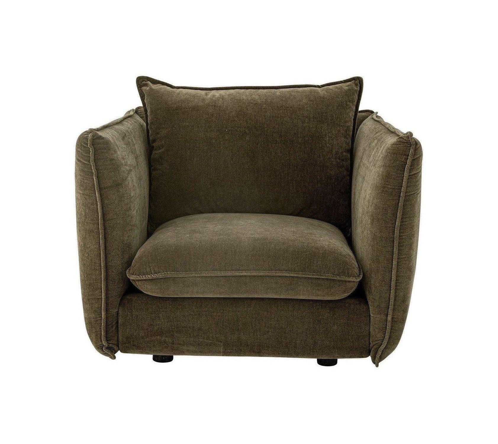 [product_category]-Bloomingville Austin Lounge Chair, Green, Recycled Polyester-Bloomingville-5711173328819-82064462-BLO-1