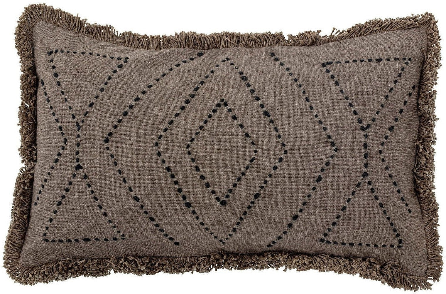 [product_category]-Bloomingville Baloo Cushion, Brown, Cotton-Bloomingville-5711173268580-82051394-BLO-1