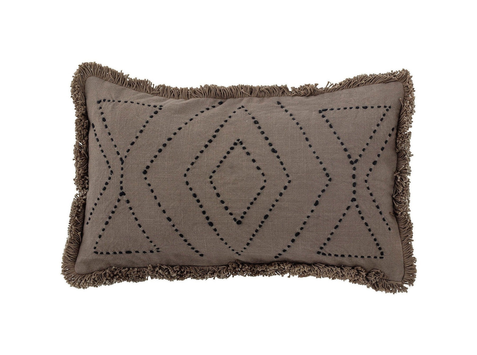 Bloomingville Baloo Cushion, marrón, algodón