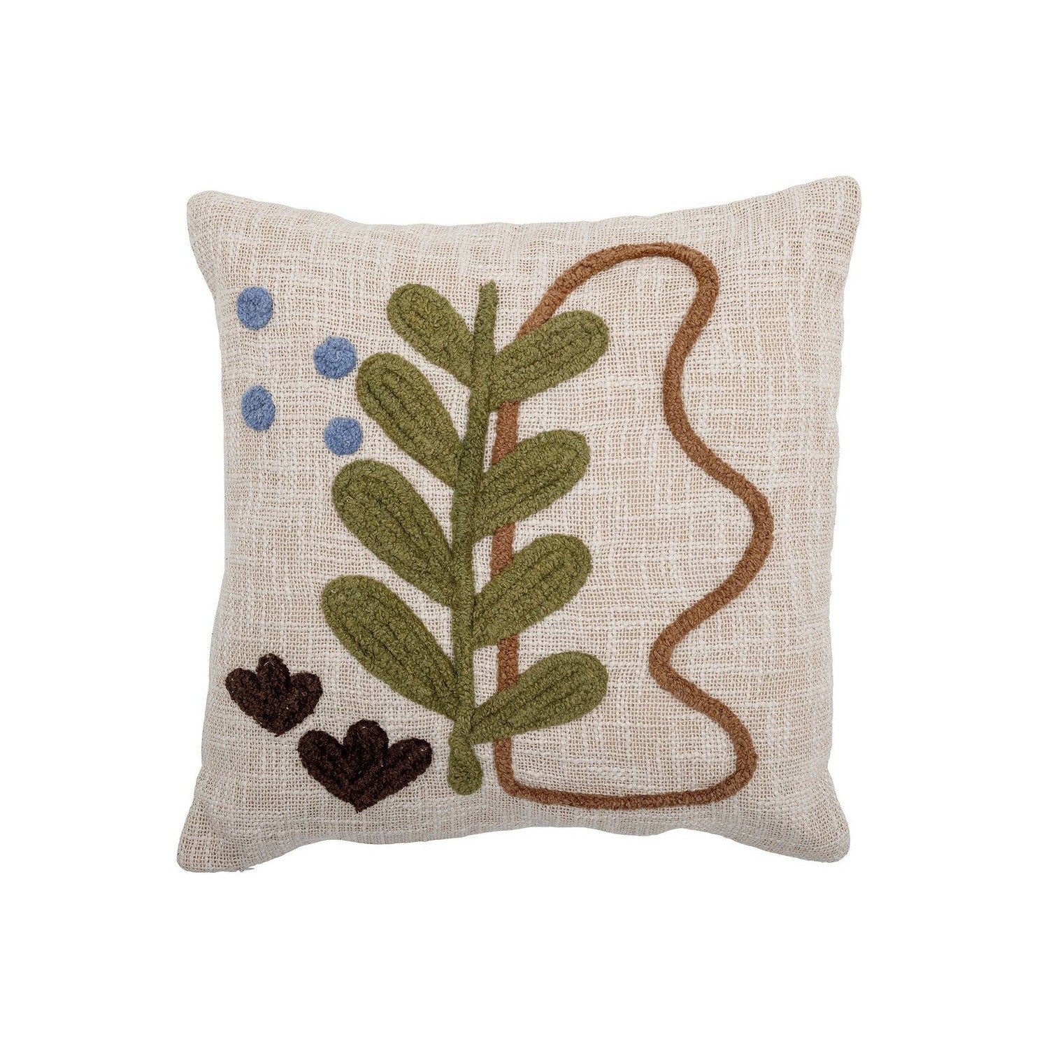 Bloomingville Batley Cushion, nature, coton
